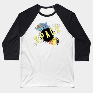 Space travel - collage Baseball T-Shirt